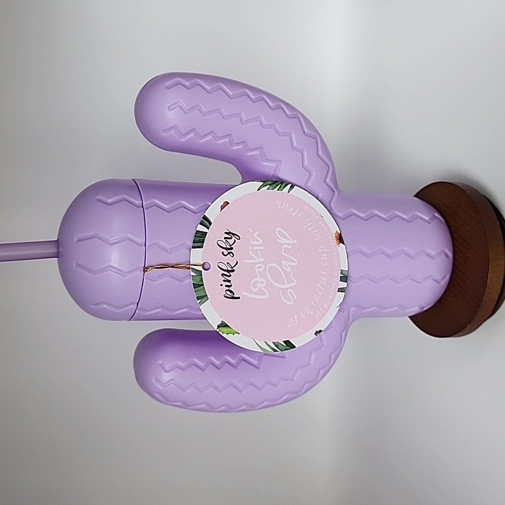 Pink Sky Purple Cactus Cup